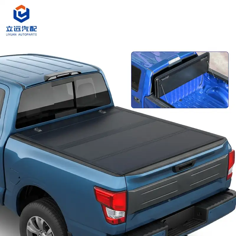 Cén Fáth a Bhfuil Clúdaigh Tonnau Quad-Fold Crua Próifíl Íseal á n-Uasghrádú Roghnaithe le haghaidh Trucailí Nissan Pickup?