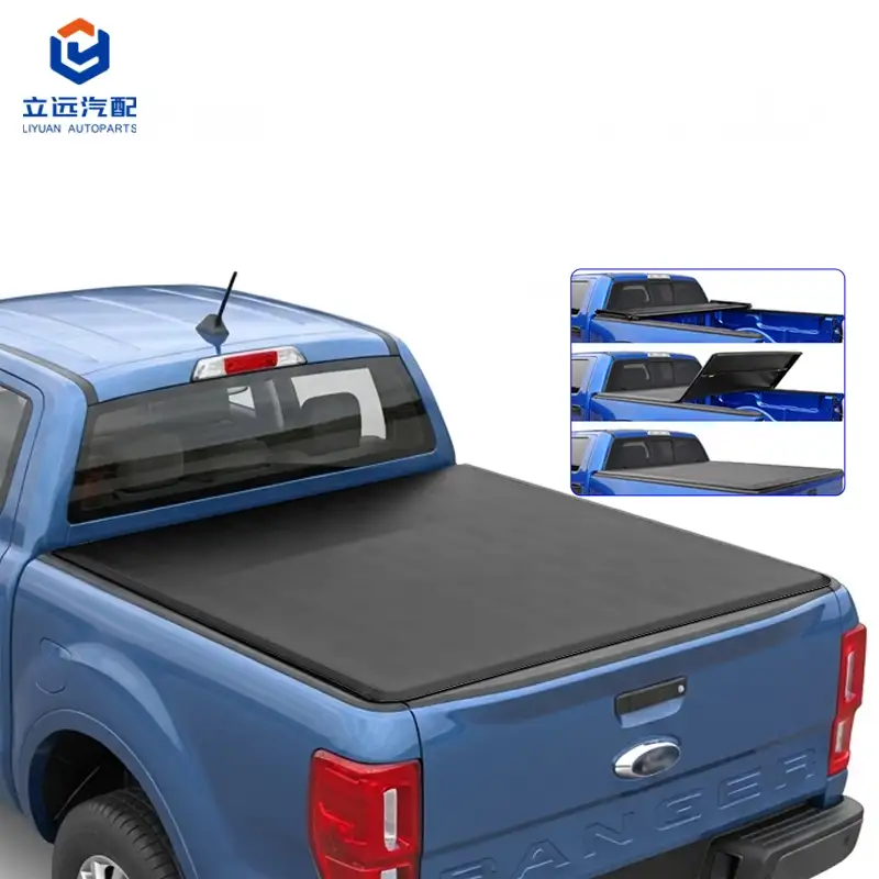 Clúdach Bog Vinyl Trí-Fillte Tonneau do Ford Lincoln